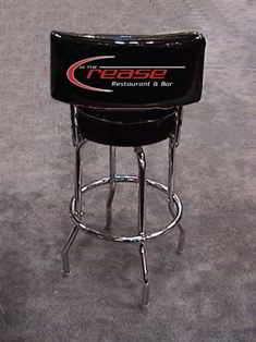 Custom Logo Bar Stools Custom Bar Stool Tops Seats and Stools